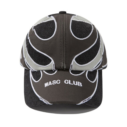 Retro Flame Embroider Baseball Cap - Thrashink