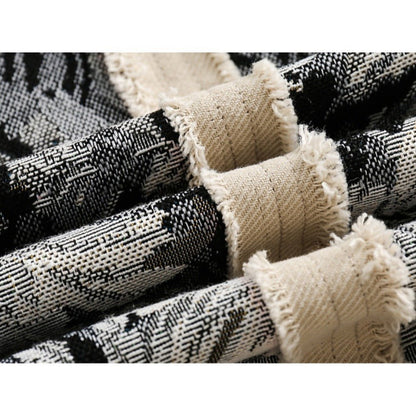 Retro Ink - colored Patchwork Denim Jacket - Thrashink