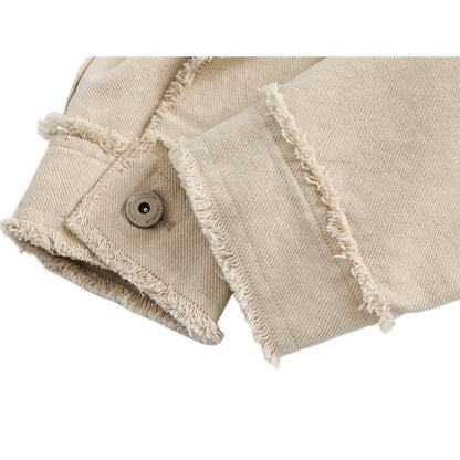 Retro Ink - colored Patchwork Denim Jacket - Thrashink