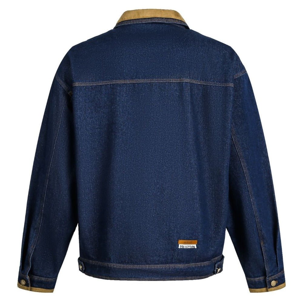 Retro Multi - pocket Denim Jacket - Thrashink