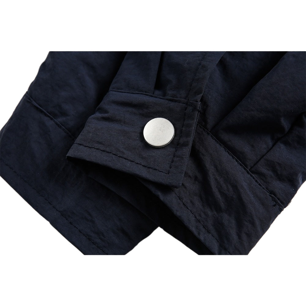 Retro Patchwork Fake Two - piece Work Jacket - Thrashink