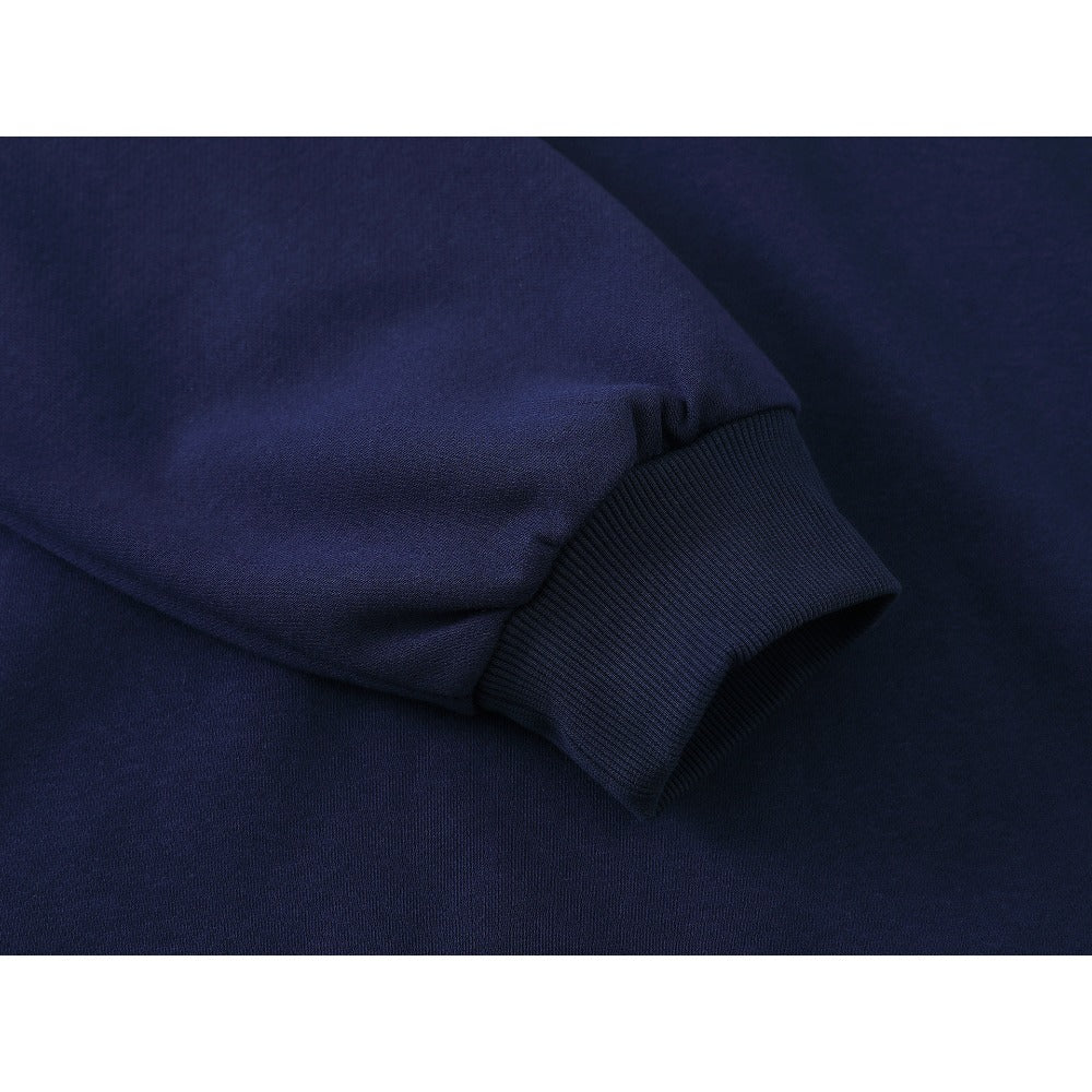 Retro Preppy Plaid Double - Collar Sweatshirt - Thrashink