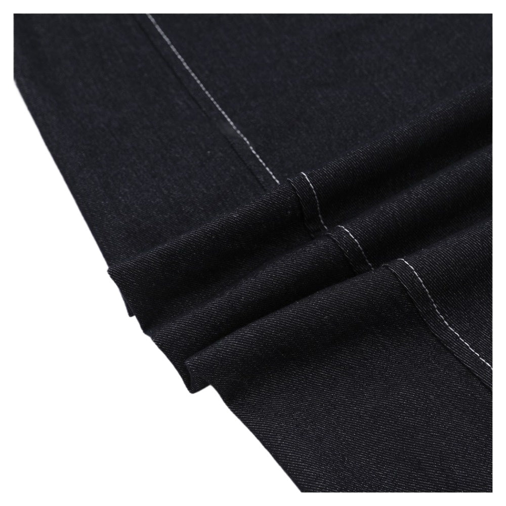 Retro Silhouette Wide - leg Jeans - Thrashink