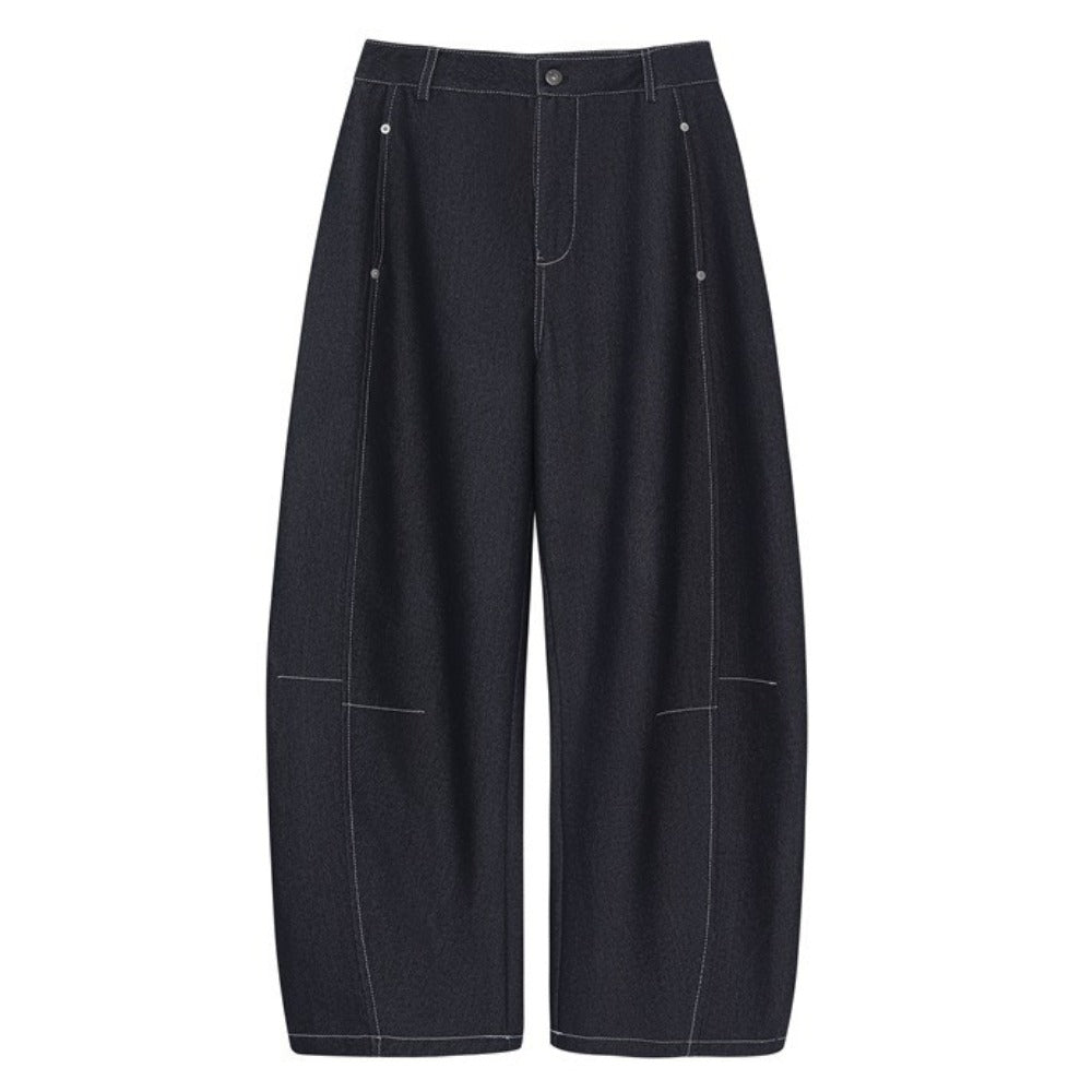 Retro Silhouette Wide - leg Jeans - Thrashink