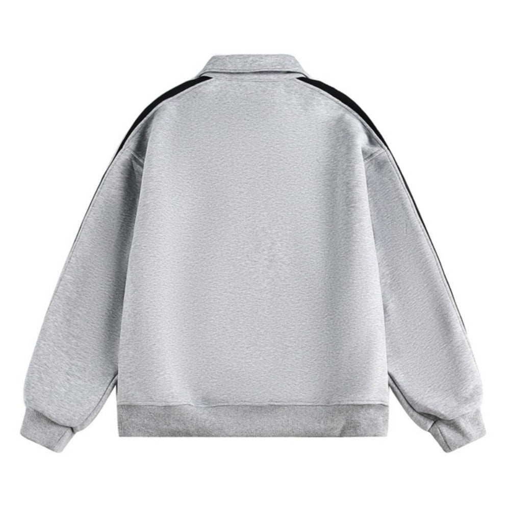 Retro Stripe Track Jacket - Thrashink