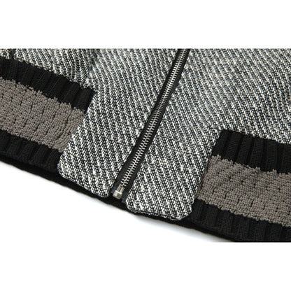 Retro Woven Lapel Jacket - Thrashink