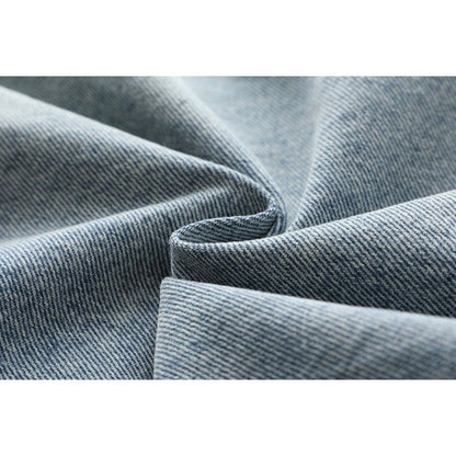 Reverse - split Washed Denim Jacket - Thrashink