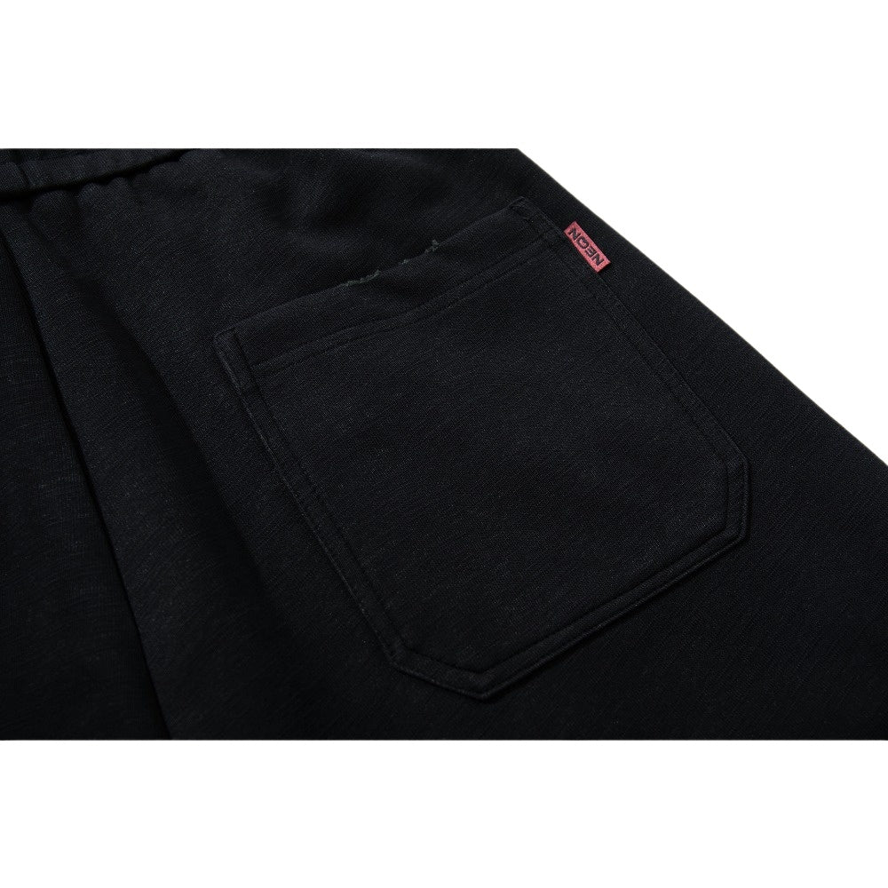 Rhinestone Gradient Washed Sweatpants - Thrashink