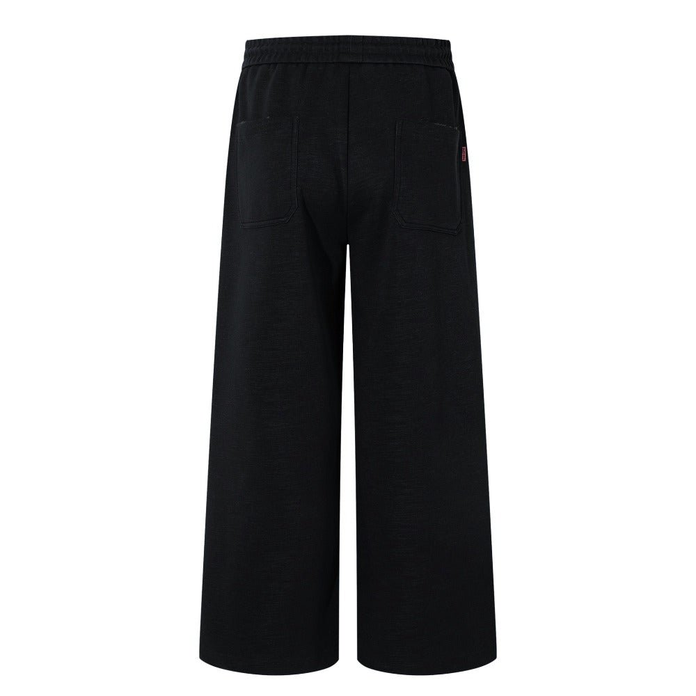 Rhinestone Gradient Washed Sweatpants - Thrashink