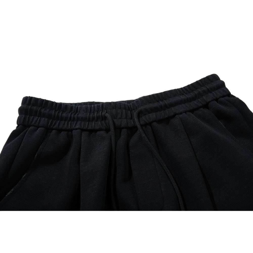 Rhinestone Gradient Washed Sweatpants - Thrashink