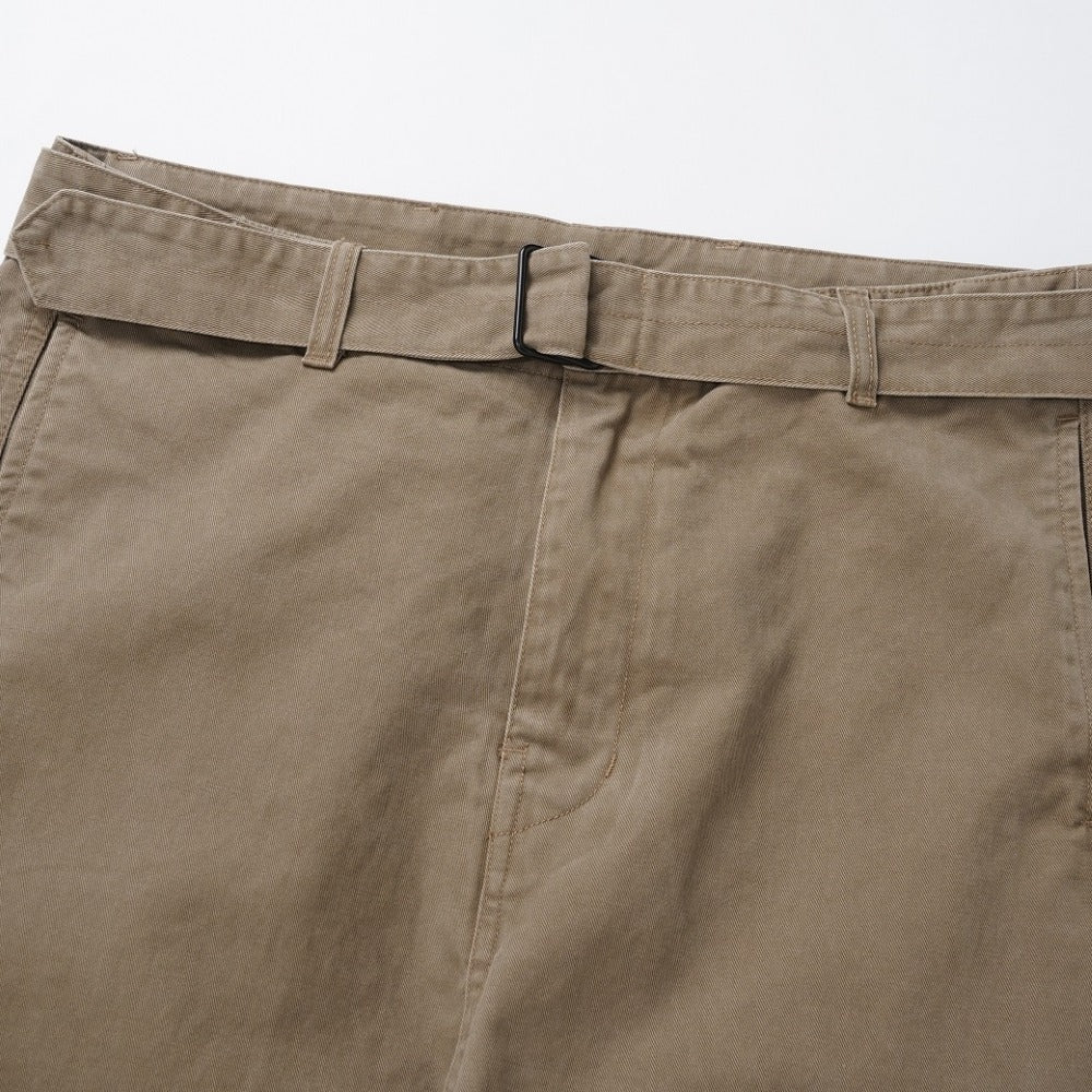 Ribbon Washed Casual Trousers - Thrashink