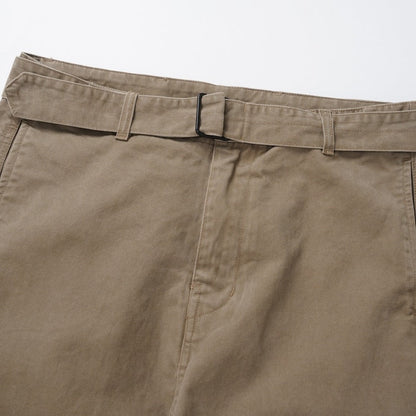 Ribbon Washed Casual Trousers - Thrashink