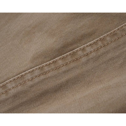 Ribbon Washed Casual Trousers - Thrashink