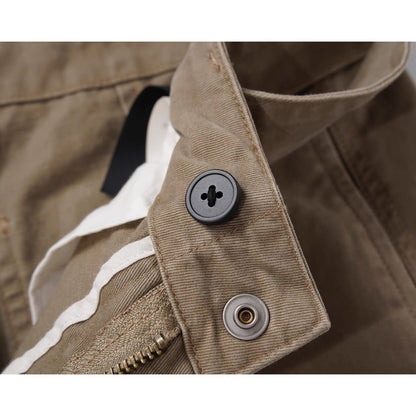 Ribbon Washed Casual Trousers - Thrashink