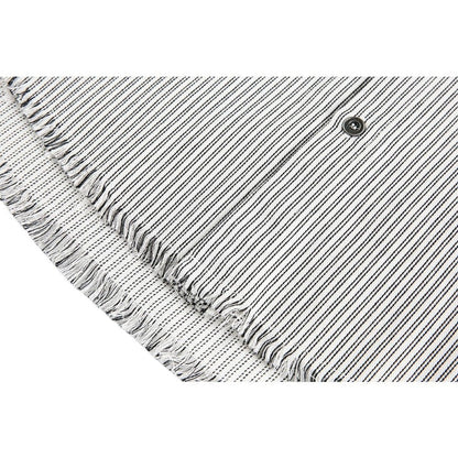 Rocker Print Stripe Shirt - Thrashink