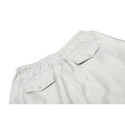 Satin Cargo Wide - Leg Pants - Thrashink
