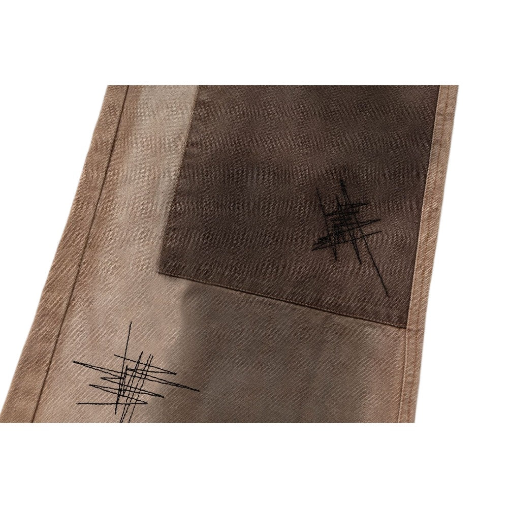 Scratched Patchwork Cargo Pants - Thrashink