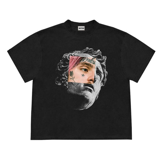 Sculpture and Man Mottled T-Shirt - Thrashink