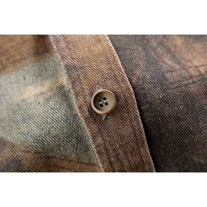 Sepia Patch Shirt - Thrashink