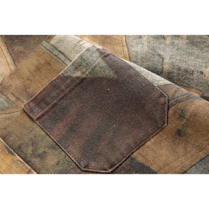 Sepia Patch Shirt - Thrashink