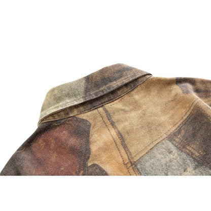 Sepia Patch Shirt - Thrashink