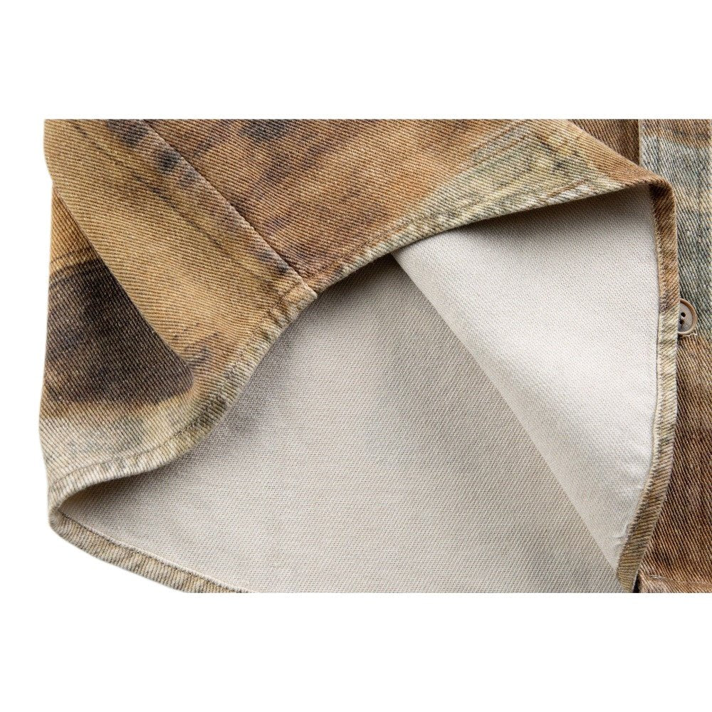 Sepia Patch Shirt - Thrashink