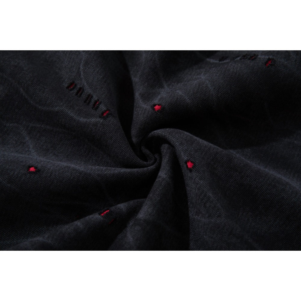 Shadow Textured Wide - Leg Pants - Thrashink