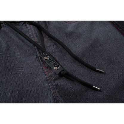 Shadow Textured Wide - Leg Pants - Thrashink