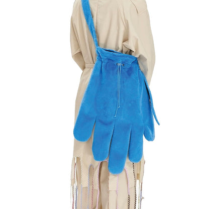 Soft Fleece Glove Crossbody Bag - Thrashink