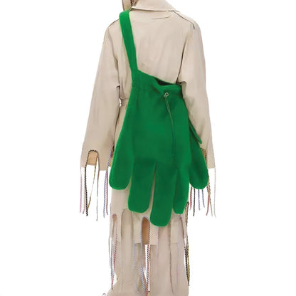 Soft Fleece Glove Crossbody Bag - Thrashink