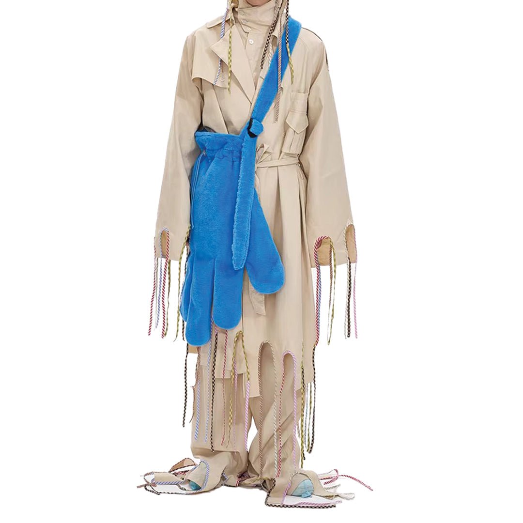 Soft Fleece Glove Crossbody Bag - Thrashink