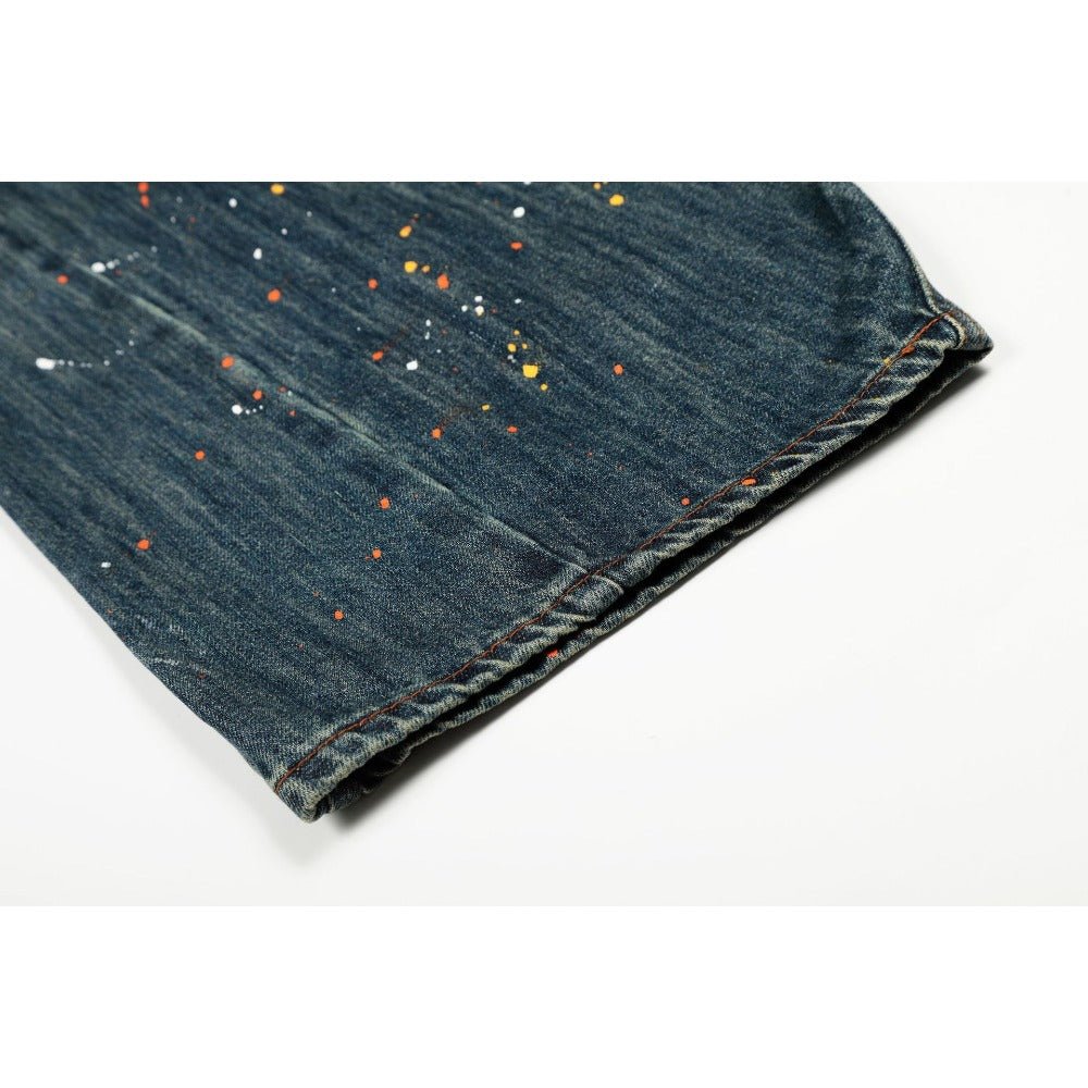 Splatter Art Baggy Jeans - Thrashink