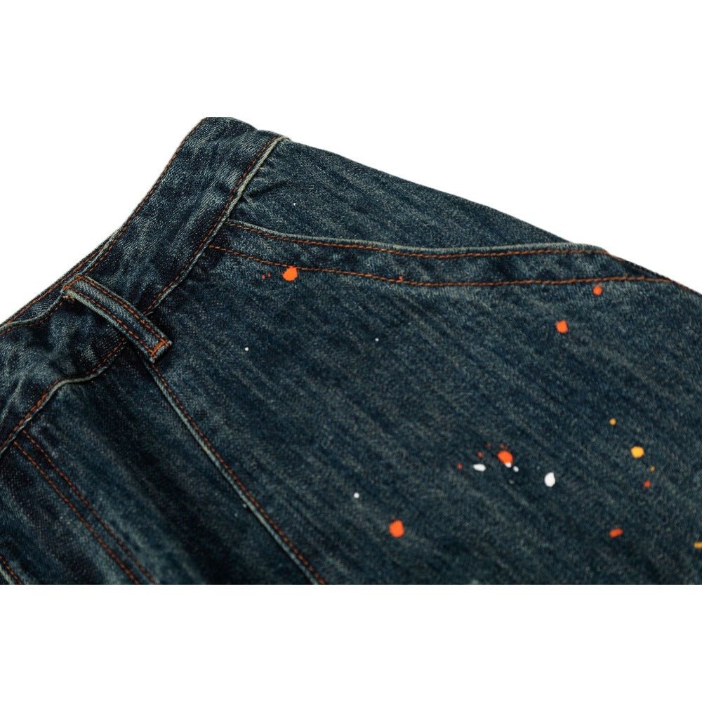 Splatter Art Baggy Jeans - Thrashink