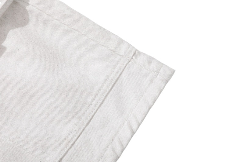 Spray Paint Wide - Leg Cargo Jeans - Thrashink