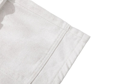 Spray Paint Wide - Leg Cargo Jeans - Thrashink