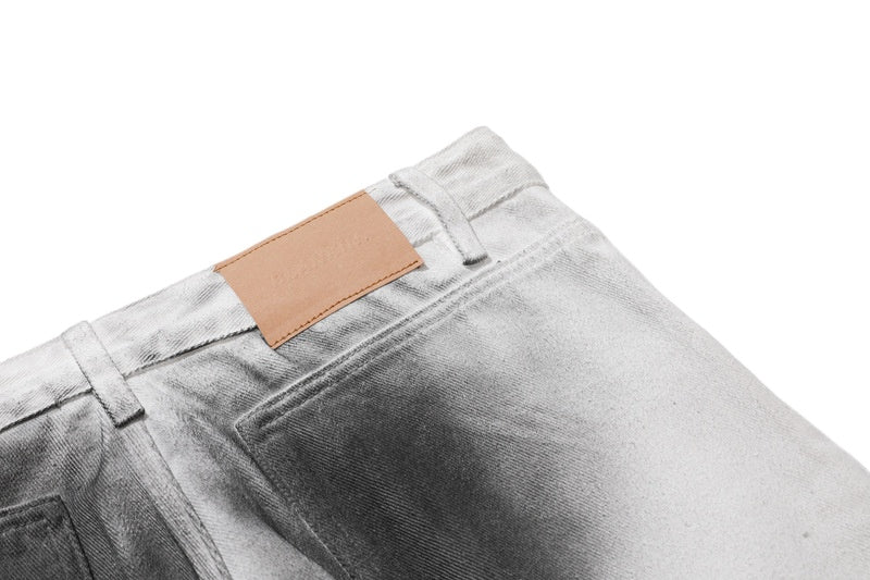 Spray Paint Wide - Leg Cargo Jeans - Thrashink