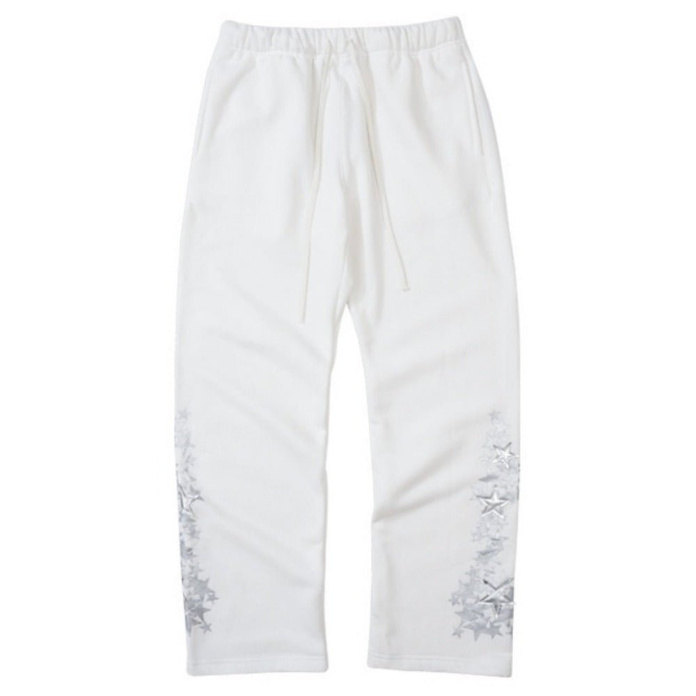 Star Cluster Drawstring Sweatpants - Thrashink