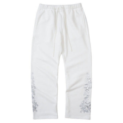 Star Cluster Drawstring Sweatpants - Thrashink