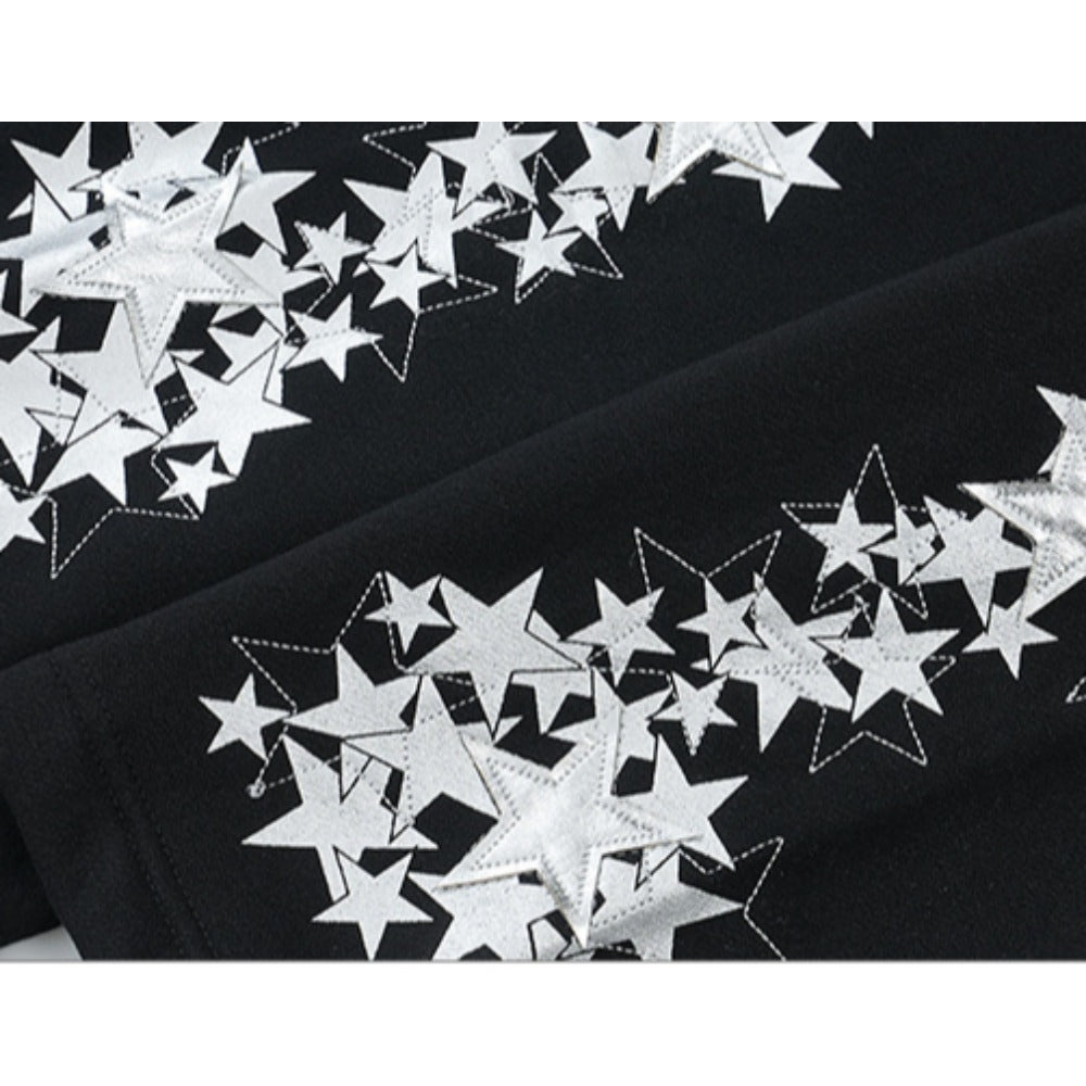 Star Cluster Drawstring Sweatpants - Thrashink