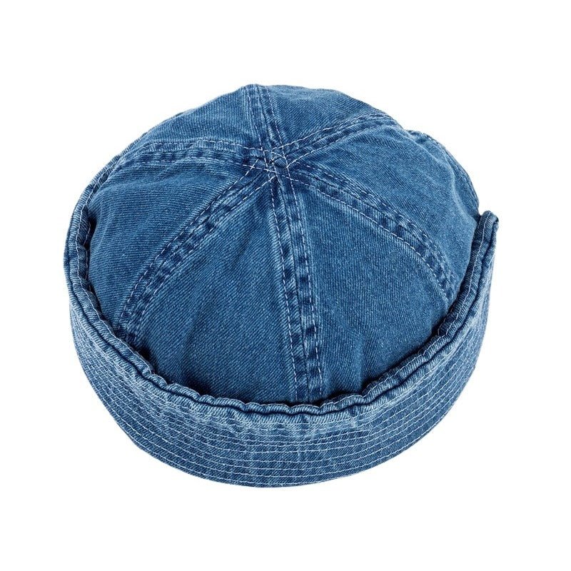 Street Hip - hop Denim Beanie Cap - Thrashink