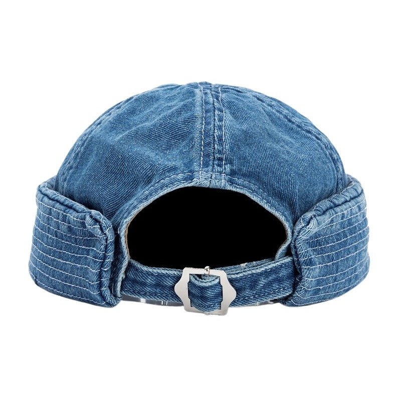 Street Hip - hop Denim Beanie Cap - Thrashink