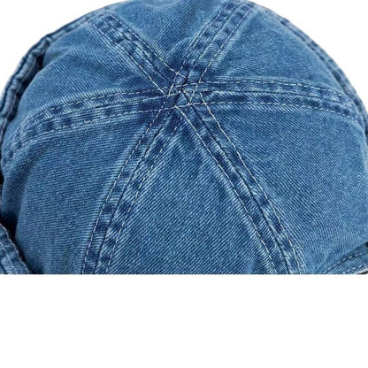 Street Hip - hop Denim Beanie Cap - Thrashink