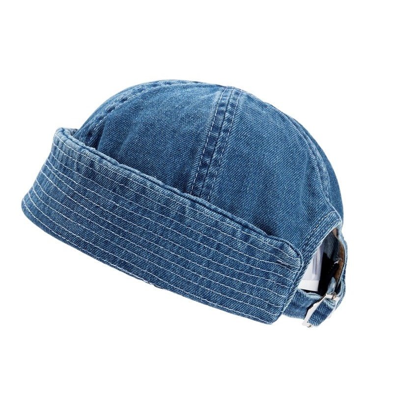 Street Hip - hop Denim Beanie Cap - Thrashink