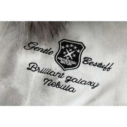 Street Hooded Fur Collar Bomber Cotton Jacket - Thrashink