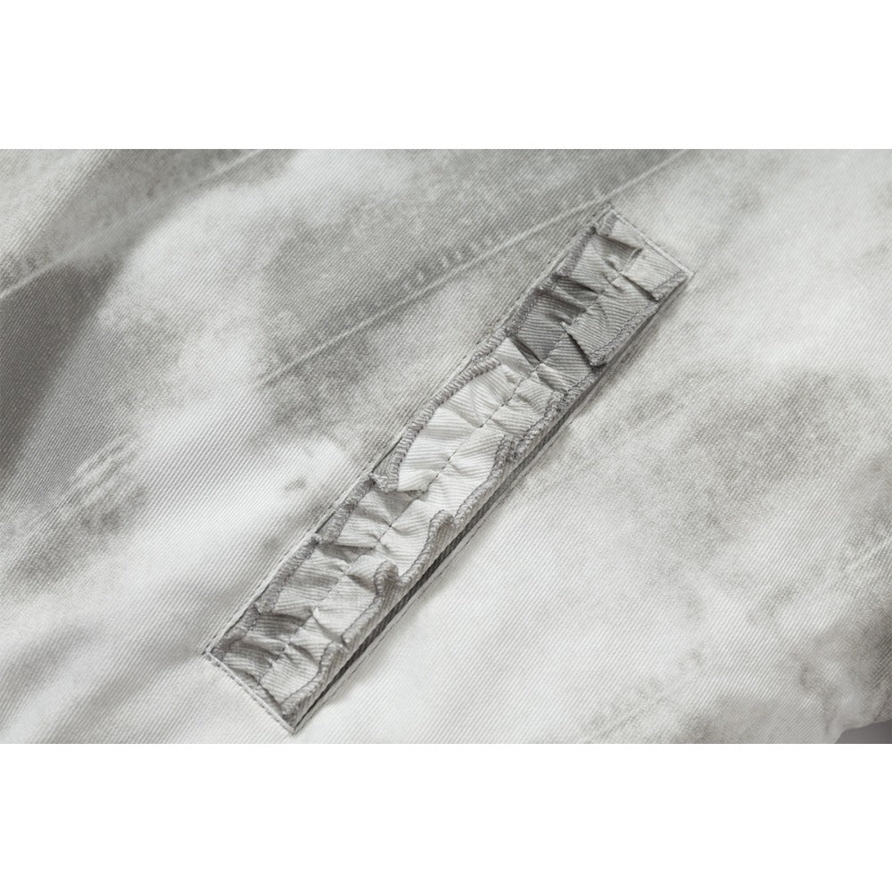 Street Hooded Fur Collar Bomber Cotton Jacket - Thrashink