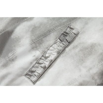 Street Hooded Fur Collar Bomber Cotton Jacket - Thrashink