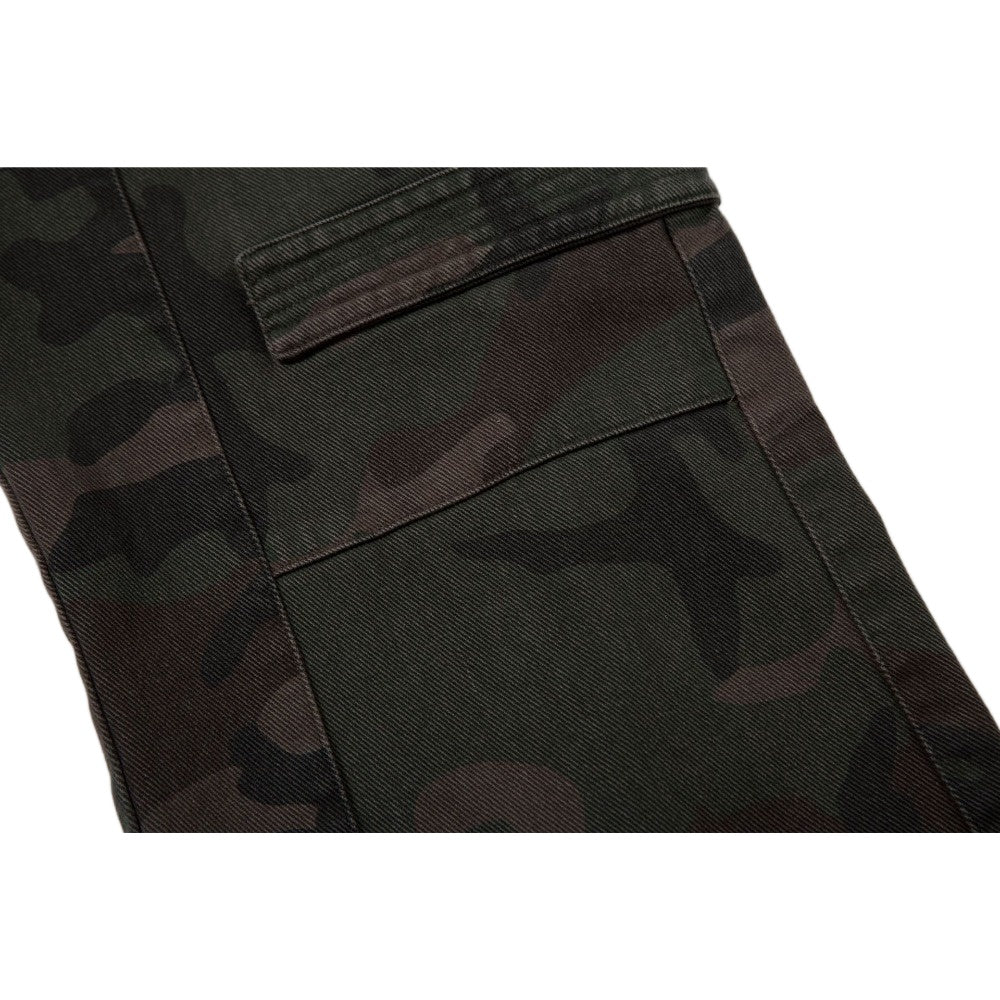 Street Multi - pocket Camouflage Cargo Pants - Thrashink