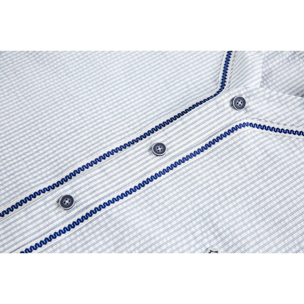 Striped Button Down Shirt - Thrashink