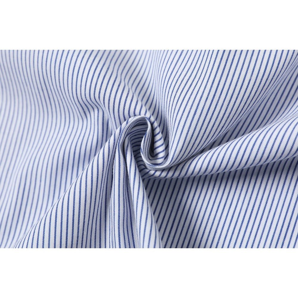 Striped Rock Print Shirt - Thrashink