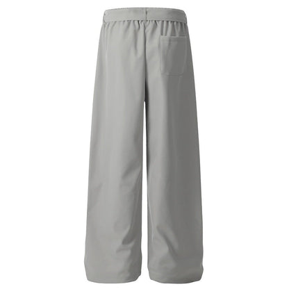 Stylish Belted Wide - Leg Pants - Thrashink